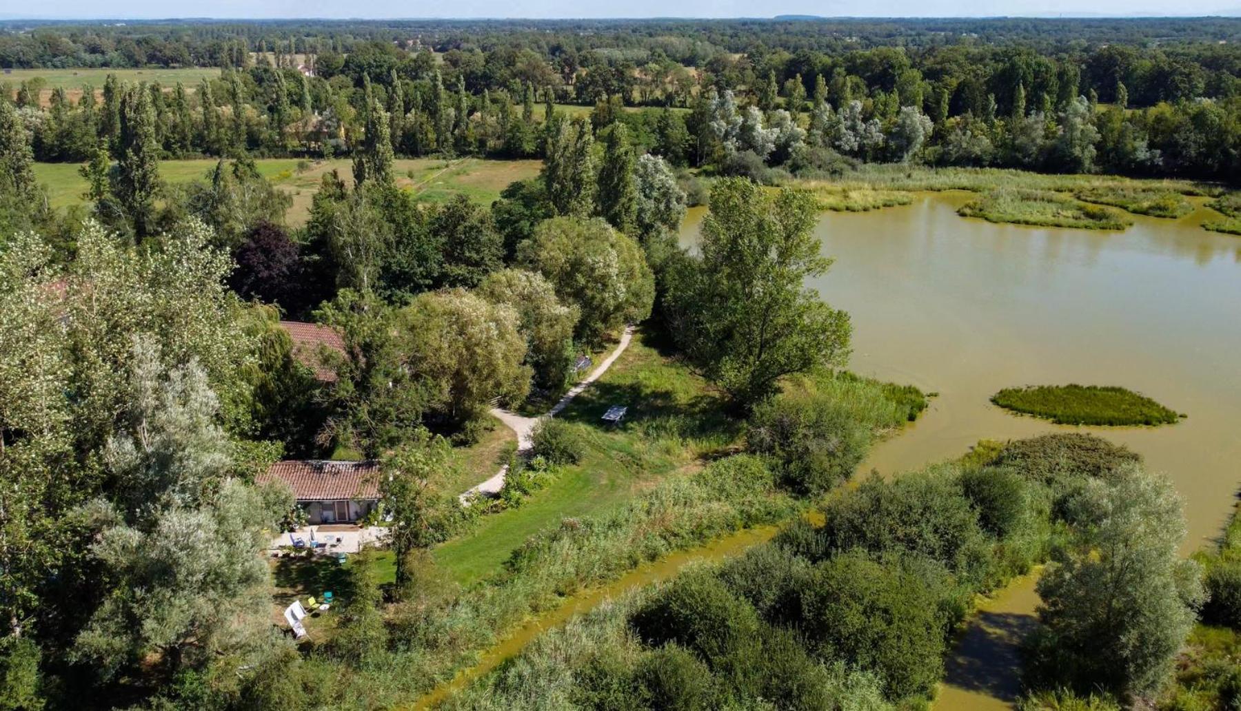 Espace Nature Studio Independant Proche Du Parc Des Oiseaux Sainte-Olive Exterior foto
